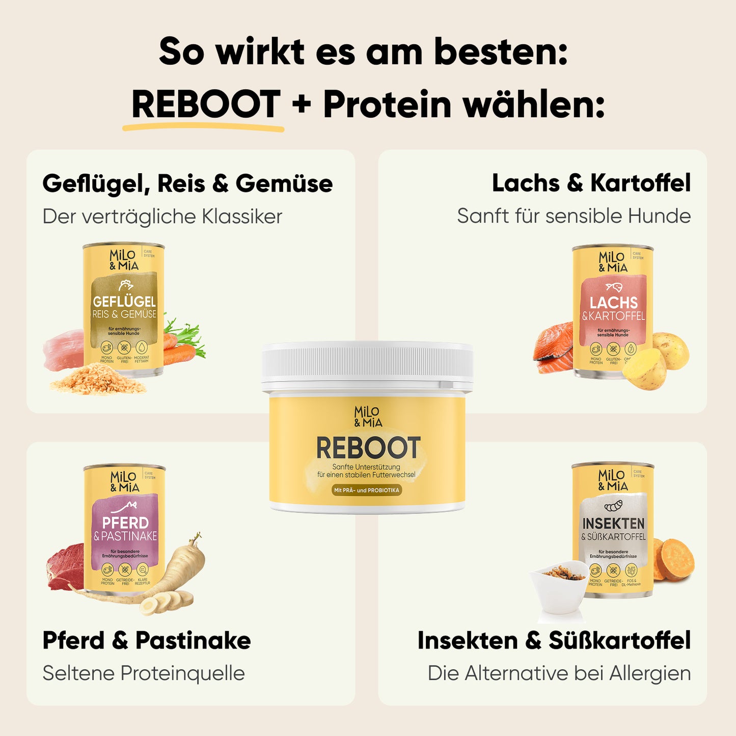 Futterumstellung Reboot