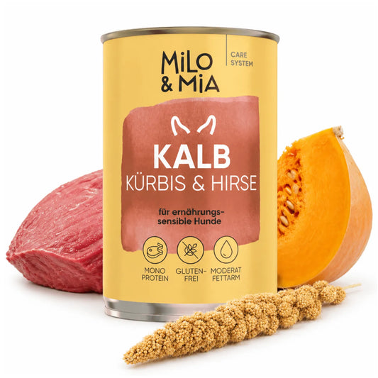 Kalb, Kürbis & Hirse