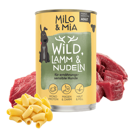 Wild, Lamm & Nudeln