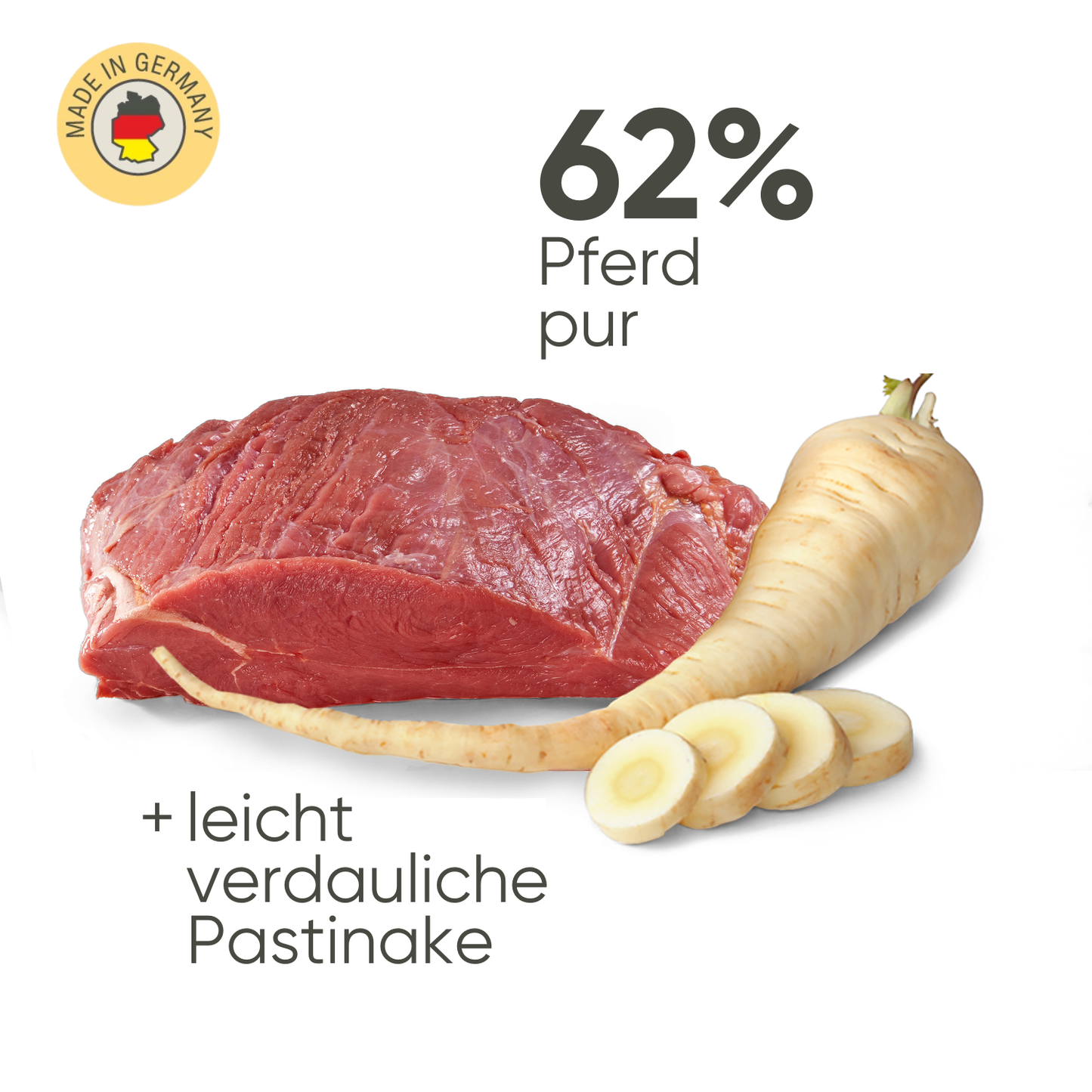 Pferd & Pastinake