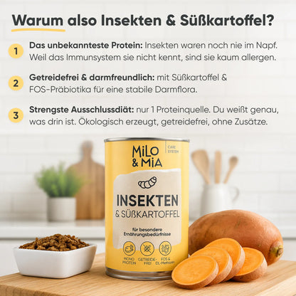 Insekten & Süßkartoffel