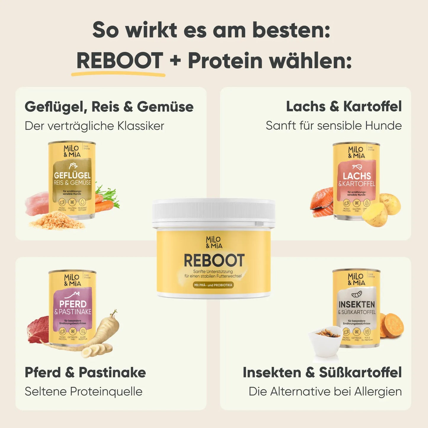 Futterumstellung Reboot