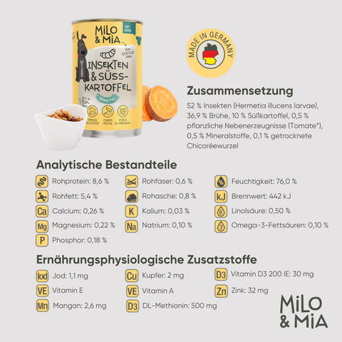 Insekten & Süßkartoffel
