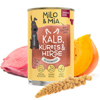 Kalb, Kürbis & Hirse
