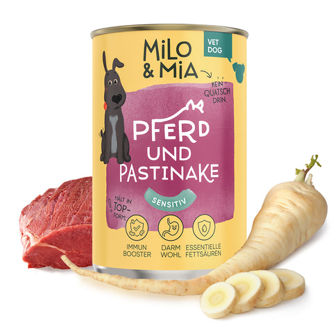Pferd & Pastinake